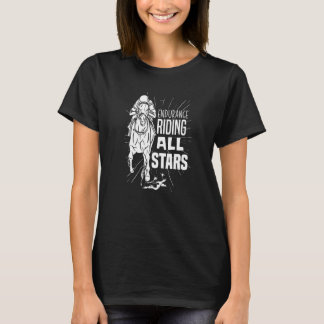 T-shirt Équitation Équitation Équestre Endurance