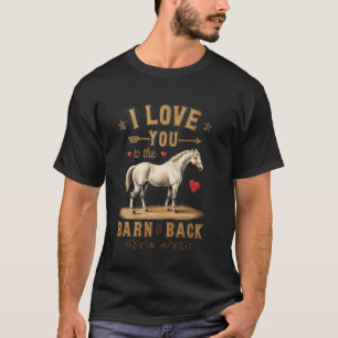 T-shirt Équitation Passion Amour Pour Vous jusqu'à la Gran