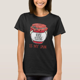 T-shirt Équitation Pour Femmes Filles Mignonne Équitation