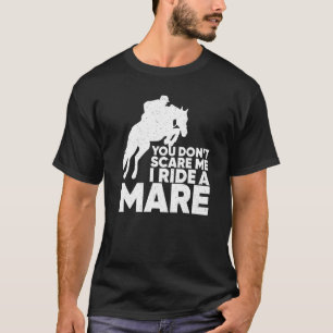 T-shirt Équitation Pour Hommes Cool Equestre Mare