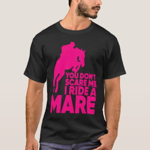 T-shirt Équitation pour hommes femmes cool jument équine