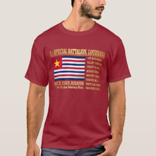 T-shirt ęr Bataillon spécial, infanterie de la Louisiane