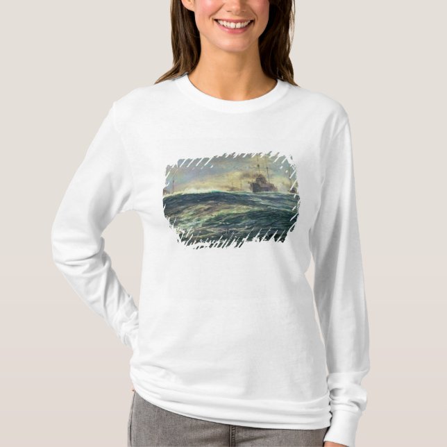 T-shirt ęr Escadron de bataille des cuirassés (Devant)