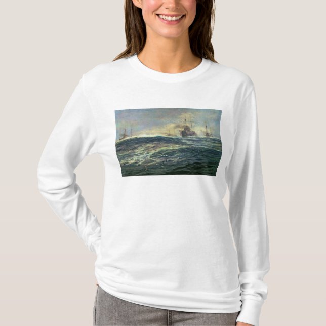 T-shirt ęr Escadron de bataille des cuirassés (Devant)