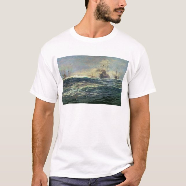 T-shirt ęr Escadron de bataille des cuirassés (Devant)