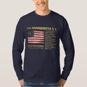 T-shirt ęr Infanterie volontaire du Minnesota (BH)