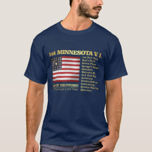 T-shirt ęr Infanterie volontaire du Minnesota (BH)