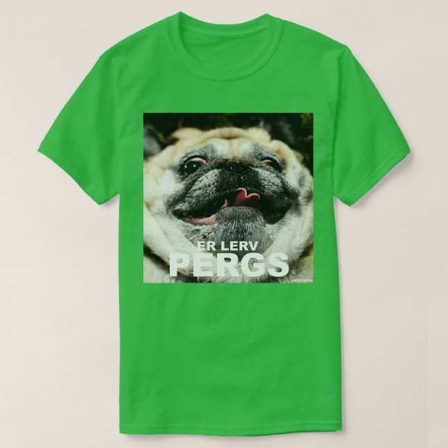 T-shirt Er lerv pergs (Design devant)