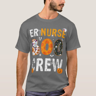 T-shirt ER Nurse Boo Crew Emergency Room Halloween Costume
