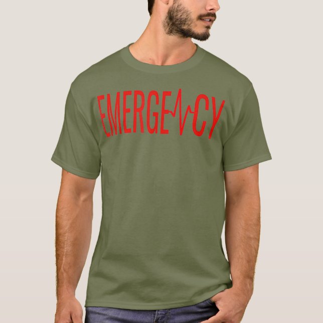 T-shirt ER Nurse Doctor Emergency Room Hospital For EMT (Devant)
