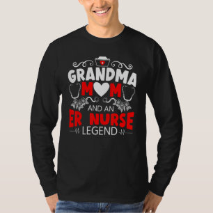 T-shirt Er Nurse Grand-mère Maman 1