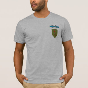 T-shirt ęr Pièce en t d'insigne d'infanterie de combat d