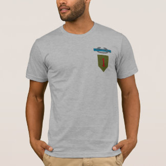 T-shirt ęr Pièce en t d'insigne d'infanterie de combat de
