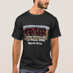 T-shirt ęr Placez 2004 le mardi gras, université de Lama