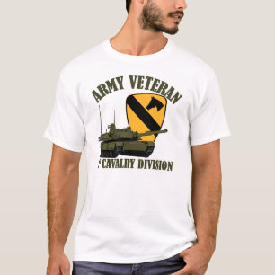 T-shirt ęr Vétérinaire d'armée de Cav - réservoir M1