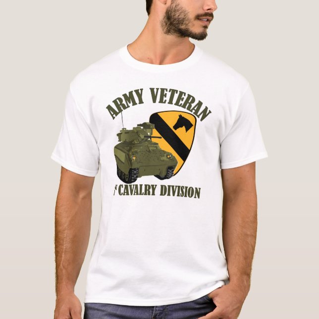 T-shirt ęr Vétérinaire de Cav - Bradley (Devant)