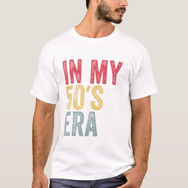 T-shirt Era 50e anniversaire Cinquante (Devant)