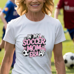 T-shirt Era maman de football