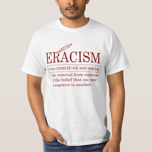 T-SHIRT ERACISM (Devant)