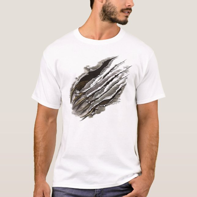 T-shirt éraflure ! (Devant)