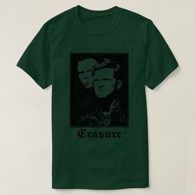 T-shirt Erasure 80s Retro Design (Design devant)