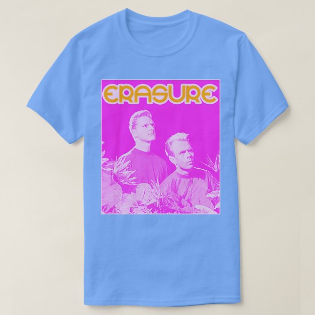 T-shirt Erasure 80s Retro Synthpop FanArt (Design devant)