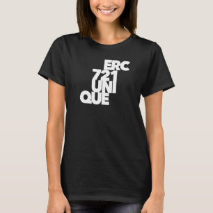 T-shirt Erc721 Jeton Et Non Fungible Unique Blockchain Nft
