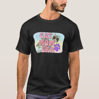 T-shirt Ère Cat Mama - Meilleur Amour de Vie de Maman Four