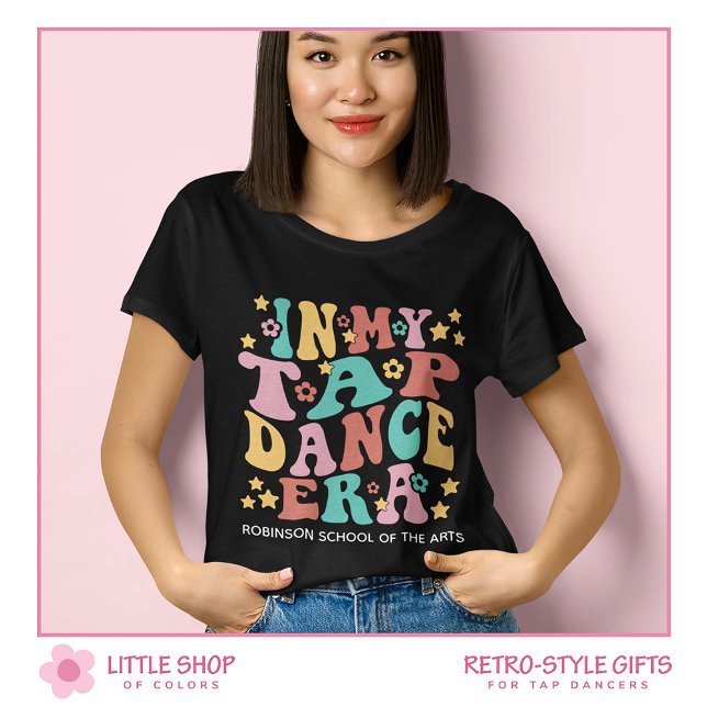 T-shirt Ère de danse à claquettes rétro (Créateur téléchargé)