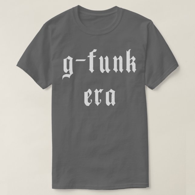 T-shirt ère gfunk (Design devant)
