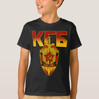 T-shirt Ère russe de Soviétique d'insigne de KGB