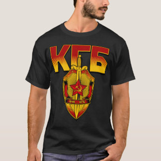 T-shirt Ère russe de Soviétique d'insigne de KGB