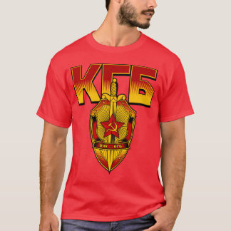 T-shirt Ère russe de Soviétique d'insigne de KGB