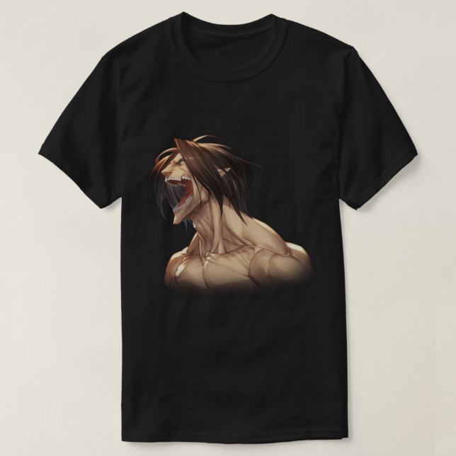 T-shirt Eren Jeager in Titan form sticker  (Design devant)