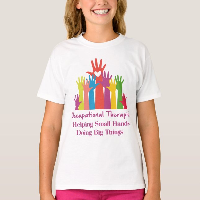 T-shirt ergothérapeute (Devant)