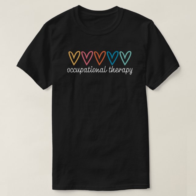 T-shirt Ergothérapeute (Design devant)