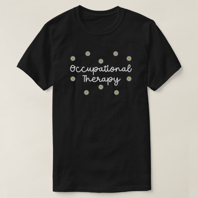 T-shirt ergothérapie - ergothérapeute (Design devant)