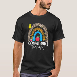 T-shirt Ergothérapie Ot Thérapiste Ot Mois Leopard