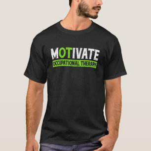 T-shirt Ergothérapie rétro motivante Assistante en ergothé