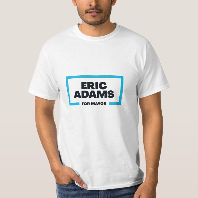 T-shirt Eric Adams pour le maire de New York (Devant)