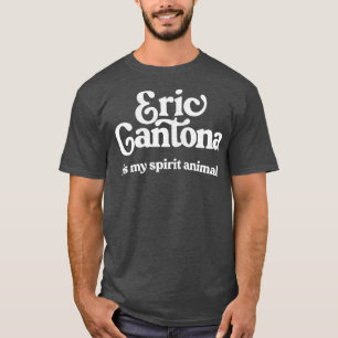 T-shirt Eric Cantona Est Mon Esprit Animal Français Soccer