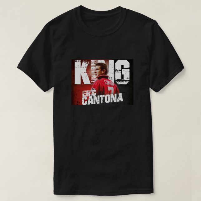 T-shirt Eric Cantona KING Essentiel (Design devant)