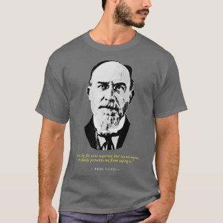 T-shirt Eric Satie Cote