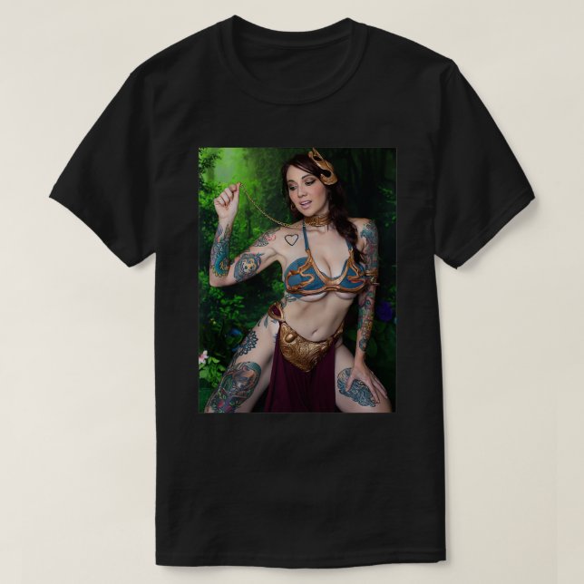 T-shirt Erica Fett Cosplay  (Design devant)