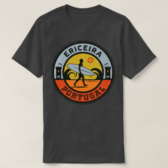 T-shirt Ericeira Portugal (Design devant)