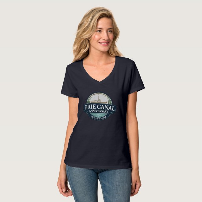 T-shirt Erie Canal 200th Anniversary (Devant entier)
