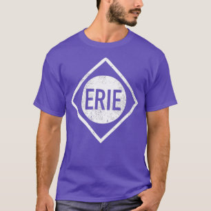 T-shirt Erie Railroad en détresse