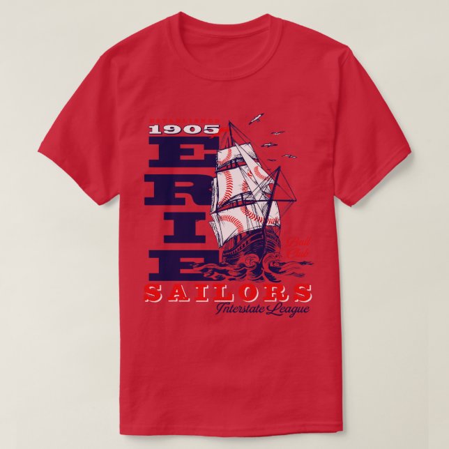 T-shirt Erie Sailors (Design devant)