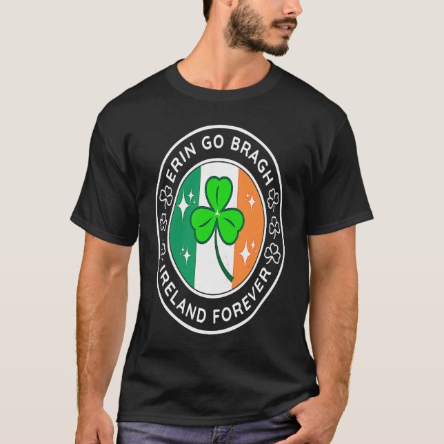 T-shirt Erin Go Bragh Ireland Forever 4 (Devant)