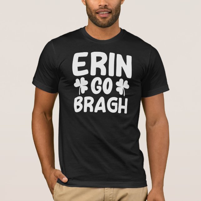 T-shirt Erin Go Bragh St. Patrick's Day Design-60850 (Devant)